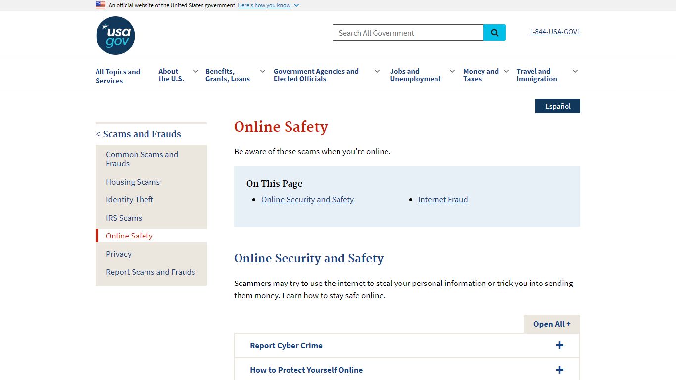Online Safety | USAGov